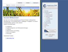 Tablet Screenshot of mestrona.net